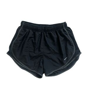 Nike Black Athletic Shorts with Elastic Waistband